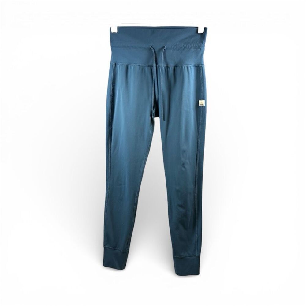 Vuori Women’s Daily  Leggings Breathe Interlock in Blue Size S